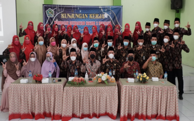 Kunjungan Kerja MIN 2 Surabaya ke MIN 2 Kediri